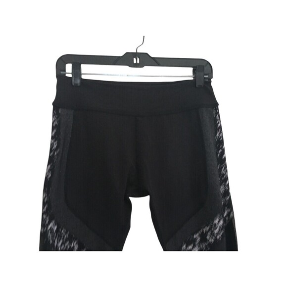 Beyond Yoga Pants Women's Size XL Black Gray Color Block Flexible Stretchy - Picture 4 of 7